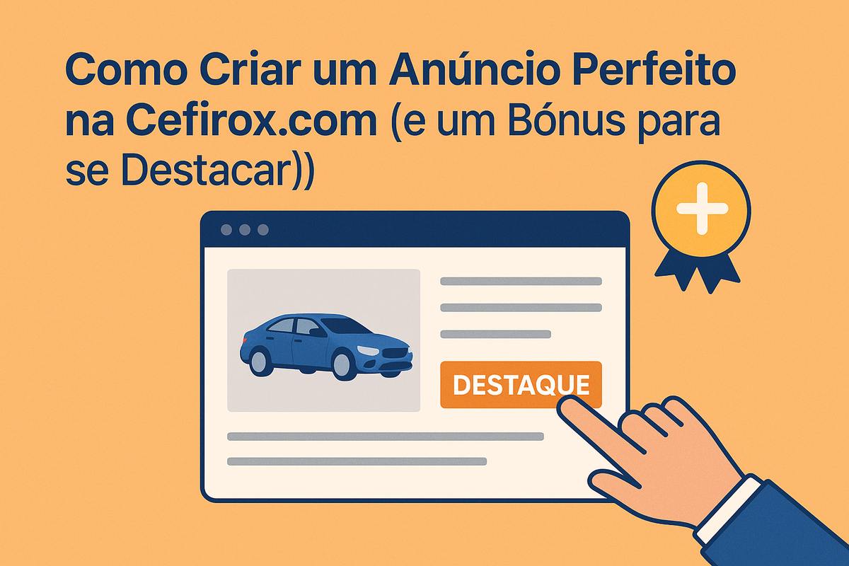 Como Criar um Anúncio Perfeito na Cefirox.com (e um Bónus para se Destacar!)